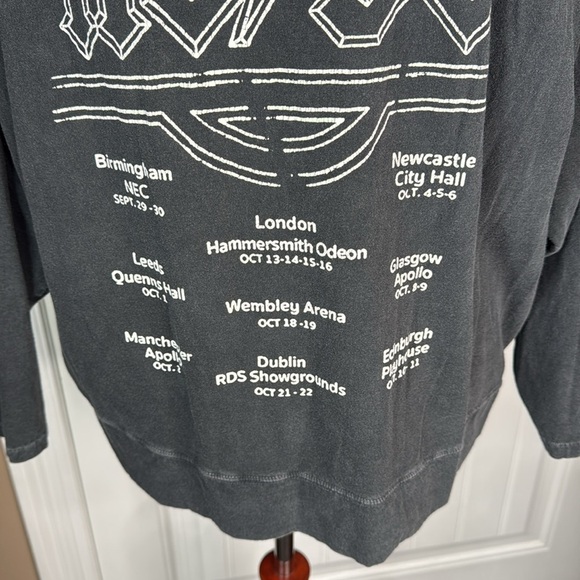 Lucky Brand Acdc Long Sleeve Graphic Crew Sz XXL - Picture 9 of 12